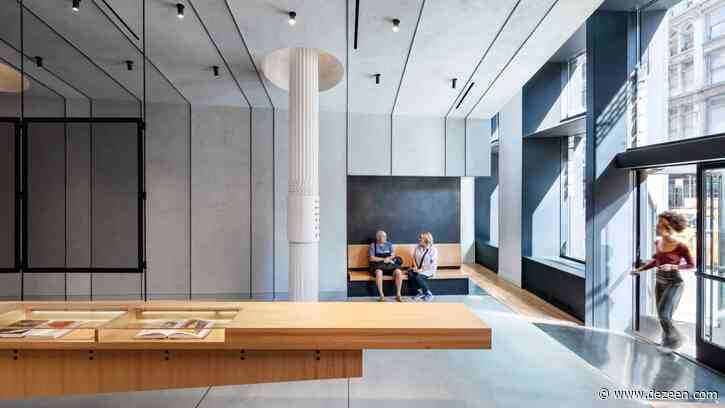 New York's Poster House museum by LTL Architects contrasts "the rustic and the refined"