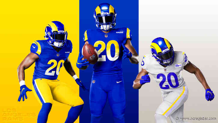Los Angeles Rams unveil new uniforms for 2020