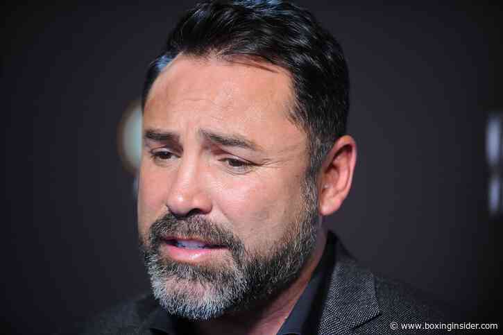 Oscar De La Hoya vs Conor McGregor Heating Up