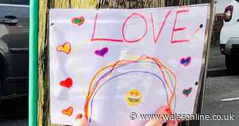 ADVERTORIAL: Swansea foster family sharing 'Posts of Love' during lockdown