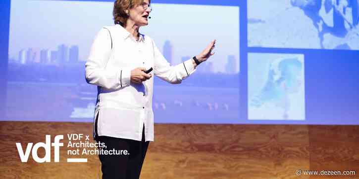 "We already had an office before we finished school" says Francine Houben in VDF lecture