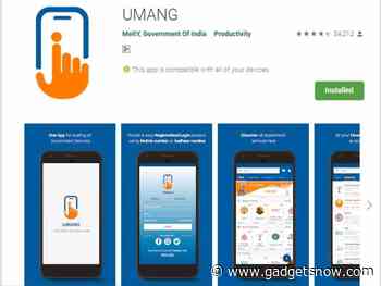 How to check PF account details using Umang app
