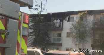 North Edmonton apartment evacuated after early morning fire