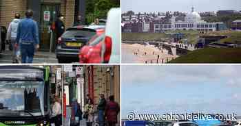 How the North East looked on the first day of the new relaxed lockdown rules