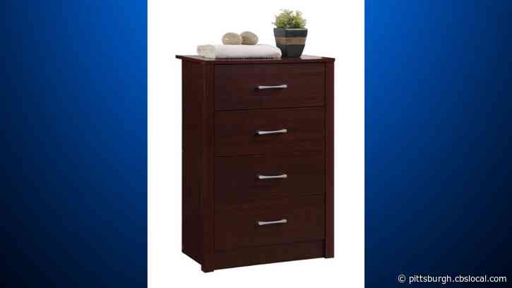 4-Drawer Dresser Recalled Over Concerns It Could Tip Over, Injure Children