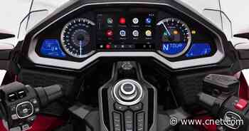 Honda Gold Wing series now comes with Android Auto     - CNET