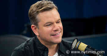 Matt Damon Dishes About His Irish Lockdown in Radio Interview
