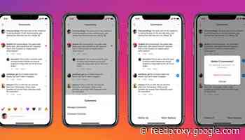 Instagram now lets you delete comments in bulk