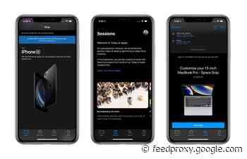 Apple Store app for the iPad and iPhone gets Dark Mode