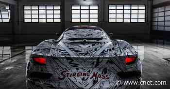 Maserati MC20 sports car shows off with a Stirling Moss wrap     - CNET