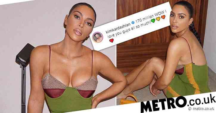 Kim Kardashian celebrates reaching 170m Instagram followers – but Kylie Jenner’s still got more