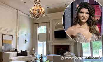 Teresa Giudice gives her over-the-top sitting room an understated make over during quarantine