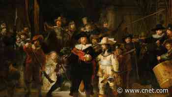 See Rembrandt's The Night Watch in 'hyper resolution' as 44.8-gigapixel photo     - CNET