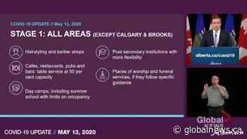 Jason Kenney explains regional Phase 1 relaunch