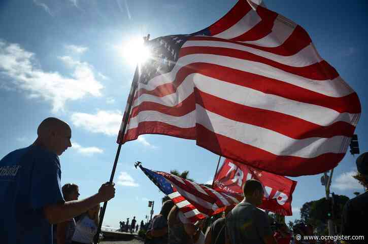 Laguna Beach makes carrying items such as flag poles illegal during protests on public property