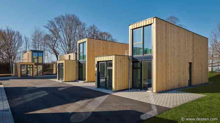 Shipping containers turned into micro apartments by Containerwerk