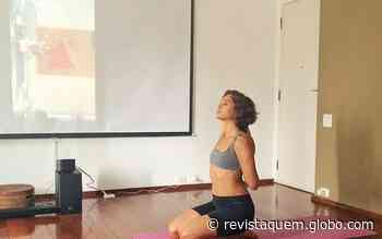 Camila Pitanga faz aula virtual de ioga durante quarentena - QUEM Acontece
