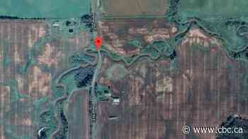 Bridge collapses west of Edmonton, tractor falls into Little Paddle River - CBC.ca