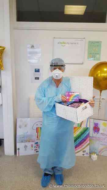 Events company celebrates anniversary by delivering treats to key workers in Sutton