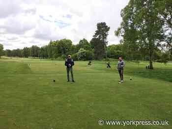 Golfers get back on course in York as lockdown eases