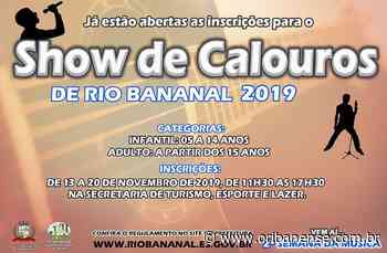 Prefeitura realiza “Show de Calouros” em Rio Bananal - O Ribanense