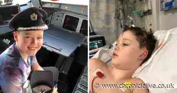 What NHS workers did for Blyth 11-year-old diagnosed with rare brain tumour