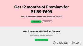 Spotify Brings Back 3-Month Free Trial, Rs. 699 Annual Premium Subscription
