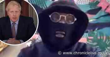 'Man in balaclava' alarms This Morning viewers with Boris comment