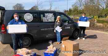 Sunderland charities receive generous donation to help fight against Covid-19