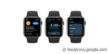 Sleep Cycle debuts new standalone Apple Watch app with intelligent wake, more