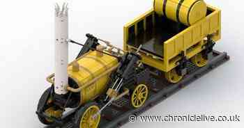 Lego artist seeks help to fast-track Stephenson's Rocket to success