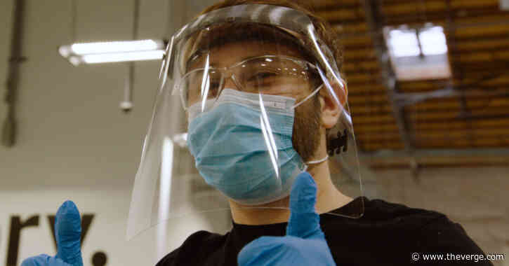 Amazon engineers develop face shields for frontline workers