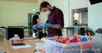 Volunteers at pop-up factory 'upset and frustrated' by new rules on making PPE