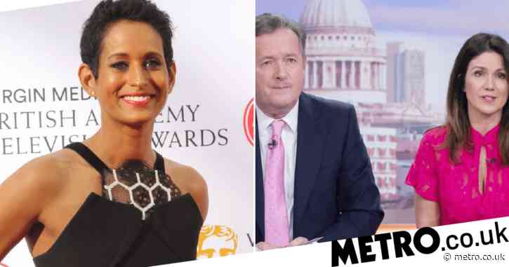 Naga Munchetty has ‘immense respect’ for Piers Morgan and Susanna Reid despite ratings rivalry