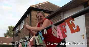 Emotional scenes as Sunderland gran who beat coronavirus joins Clap for Carers