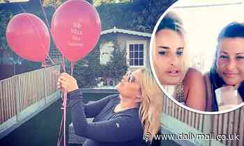 Danielle Armstrong releases pink balloons on anniversary of her best friend Sammy's death