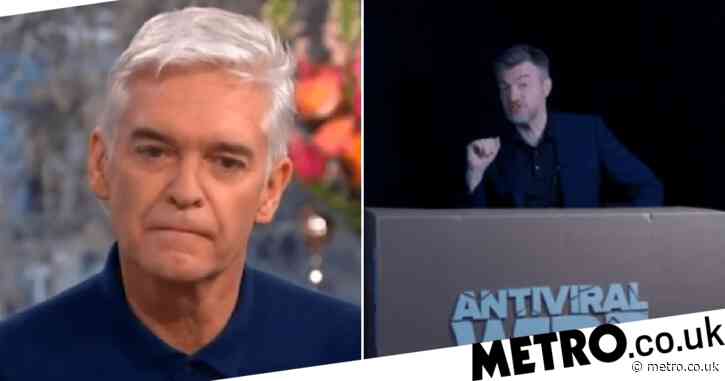 Charlie Brooker parodies Phillip Schofield’s coming out moment in Antiviral Wipe