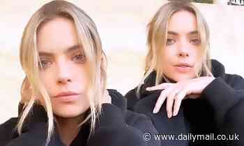 Ashley Benson looks downcast after Cara Delevingne split as she talks Pretty Little Liars reunion