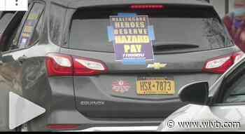 Local nursing home union and workers speaking out about the lack of PPE and hazard pay for facilities run by Centers Health Care