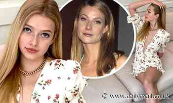 Gwyneth Paltrow's girl Apple Martin looks just like her movie star mom on 16th birthday