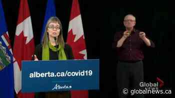 Hinshaw hoping Alberta cases will stay relatively flat after relaunch