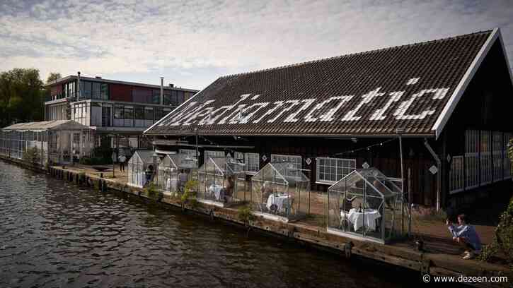 Individual greenhouses let guests dine at a distance during pandemic
