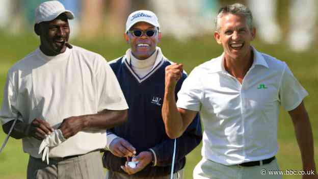 Gary Lineker: Former England striker on playing golf with Michael Jordan and Samuel L Jackson - BBC Sport