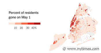 The Richest Neighborhoods Emptied Out Most as Coronavirus Hit New York City