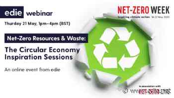 Thursday's Circular Economy online event to feature Hubbub, Amcor and Canary Wharf Group