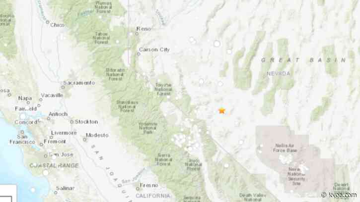 USGS reports magnitude-6.4 earthquake in western Nevada