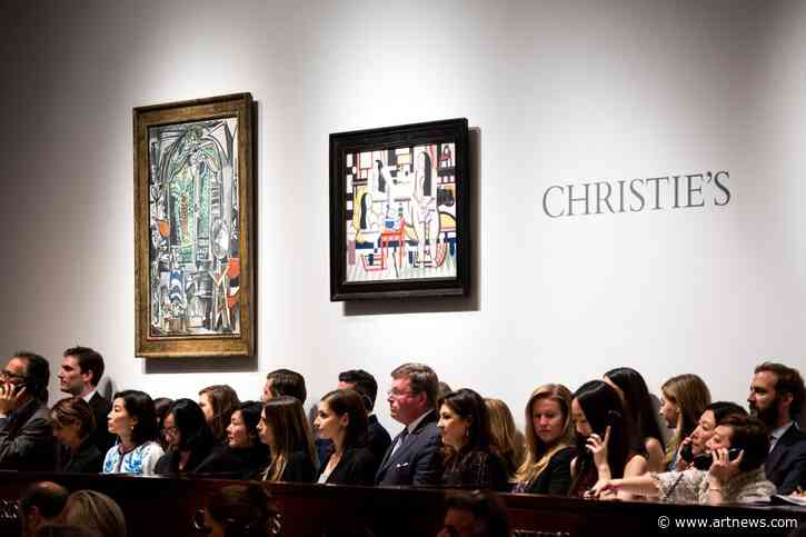 Christie’s Will Host a Four City Live Sale in July, and More: Morning Links from May 15, 2020
