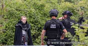 Man dressed as knight who prompted armed police response explains what happened