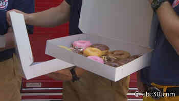 Operation doughnut delivery brings cheer to essential workers