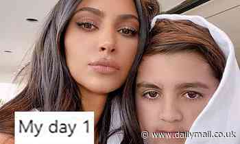 Kim Kardashian shares nephew's photo after Kourtney media ban